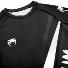 Рашгард - Venum Contender 4.0 Rashguard - Short Sleeves - Black/Grey-White​